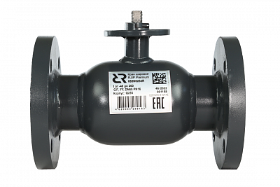 065N0257GR RJIP Premium Кран шаровой FF DN200 PN16 GF (фланцевый, под привод, С/П), Ридан