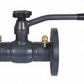065N9546 Кран запорно-регулирующий Danfoss JiP BABV-FF Ду=65 Ру=25