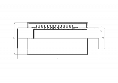 Компенсатор DEK multilayer 100-16-50, Hortum