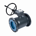 065N0356GR RJIP Premium Кран шаровой FF DN200 PN25 WG (фланцевый, с редуктором, С/П), Ридан