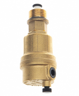 065B8322R Воздухоотводчик Airvent-R DN10, PN10 с обратным клапаном, латунь, Ридан