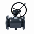 065N0356GR RJIP Premium Кран шаровой FF DN200 PN25 WG (фланцевый, с редуктором, С/П), Ридан