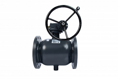 065N0356GR RJIP Premium Кран шаровой FF DN200 PN25 WG (фланцевый, с редуктором, С/П), Ридан